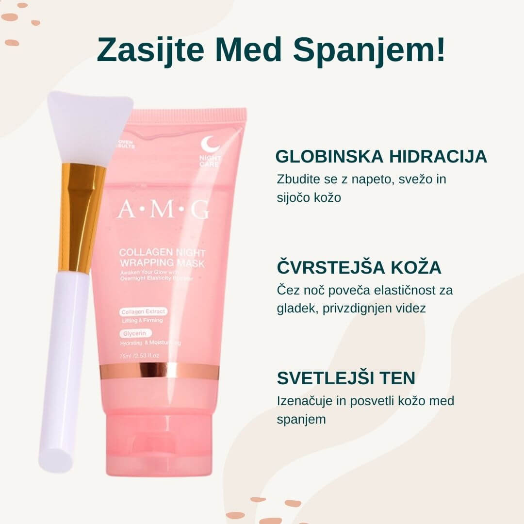 GlowPeel™ Kolagenska nočna maska