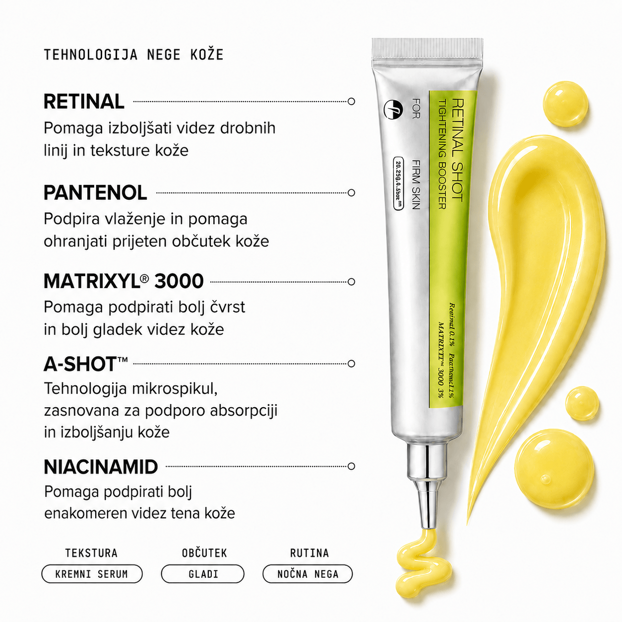 Retinalni učvrstitveni serum