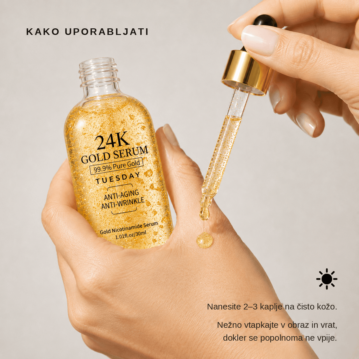 24K zlati serum